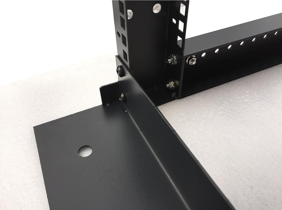18U 4 Post Open Frame 19 inch Network Server Rack Adjustable Depth E246803