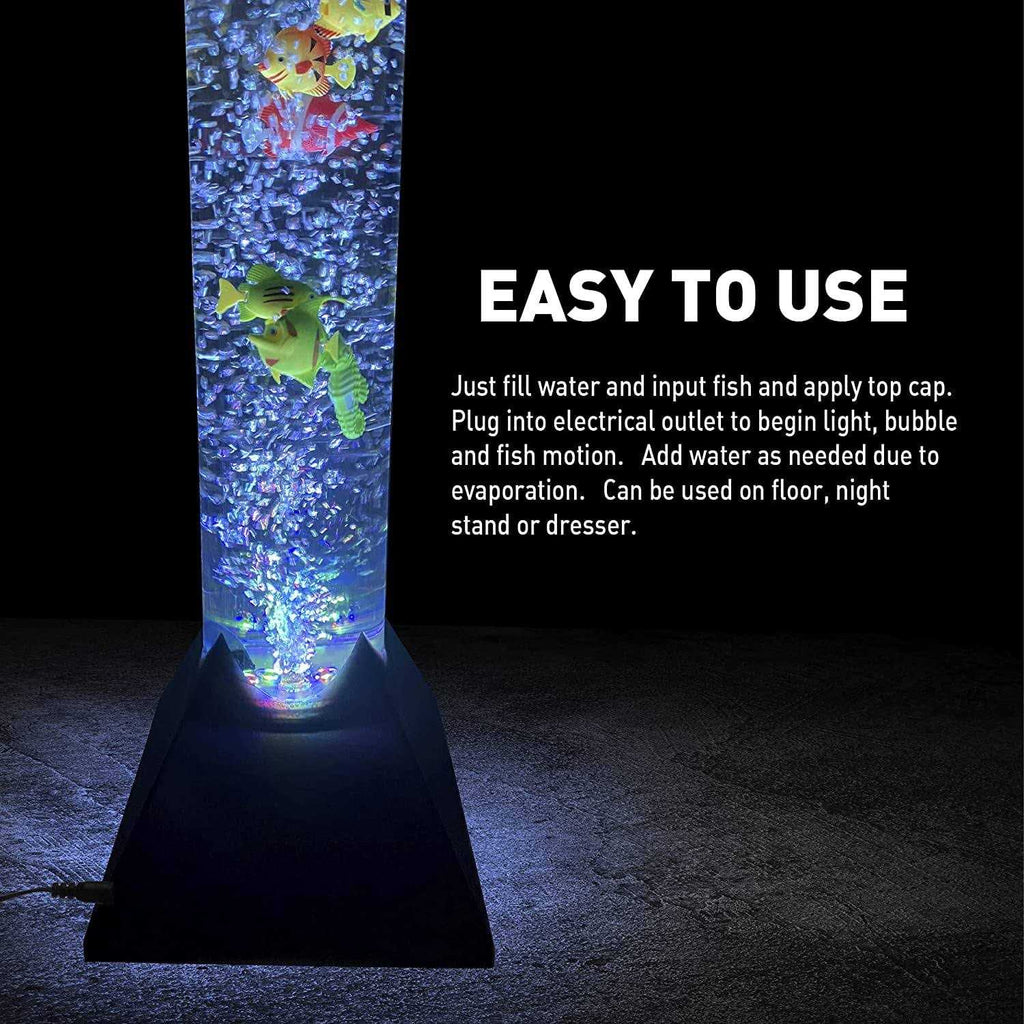 Bubble Fish Aquarium Lamp O155
