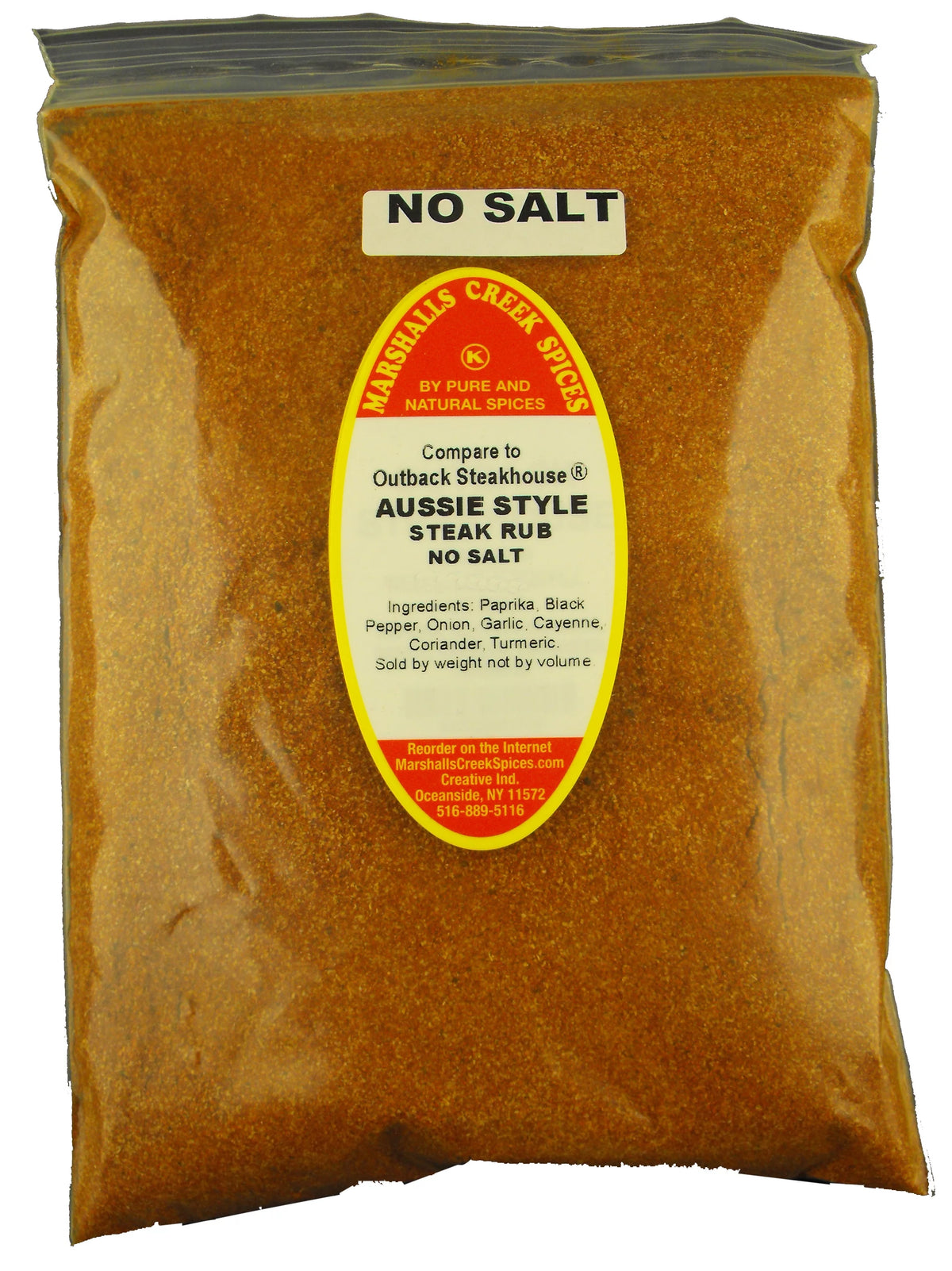 Aussie Style Steak Rub No Salt W111643