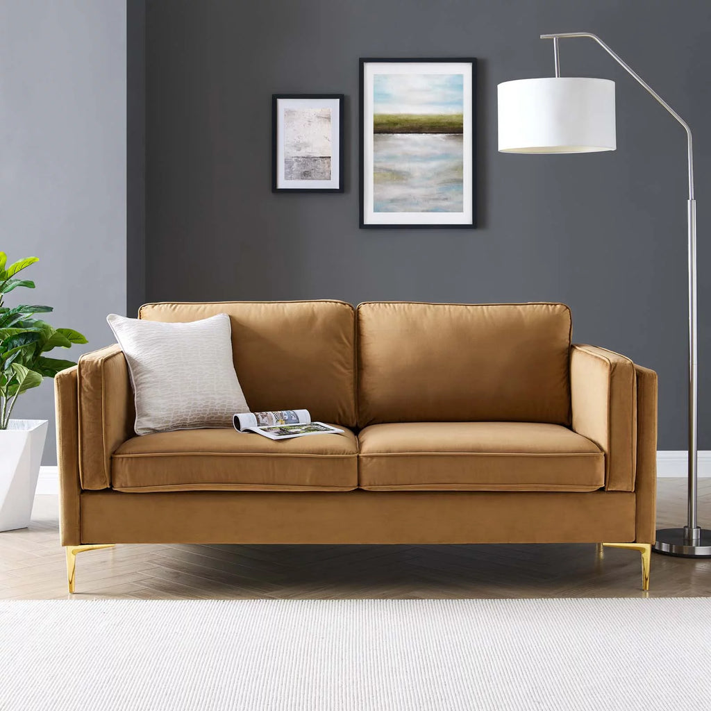 Velvet Sofa W5048
