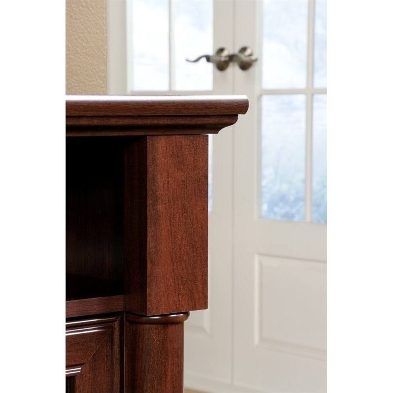 Select Cherry Fireplace Credenza A9112
