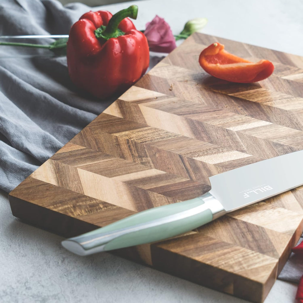 14x9 inch Acacia Wood Cutting Board, Pack of 2 T716