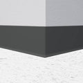 Charcoal Rubber Wall Base 6x22 x 100 Roll with Toe I287323